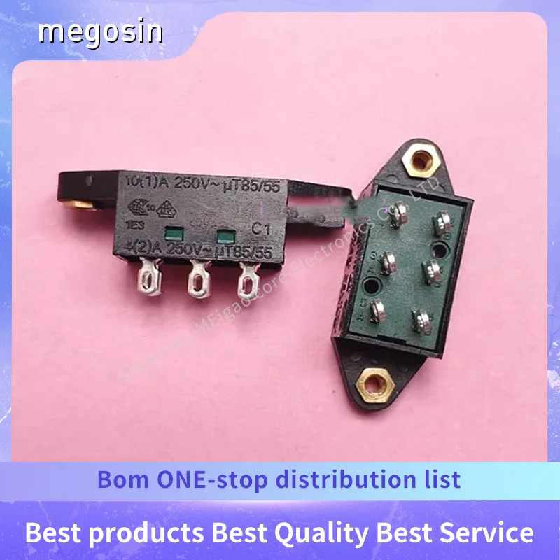 1~5pcs/lot Power supply voltage conversion switch toggle switch SL14 6-pin 2-position silver contact