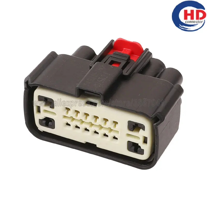 16 Pin/way Oil pump radar fog light plug Engine harness connector 34985-1601 For Cadillac Chevrolet Buick Lincoln