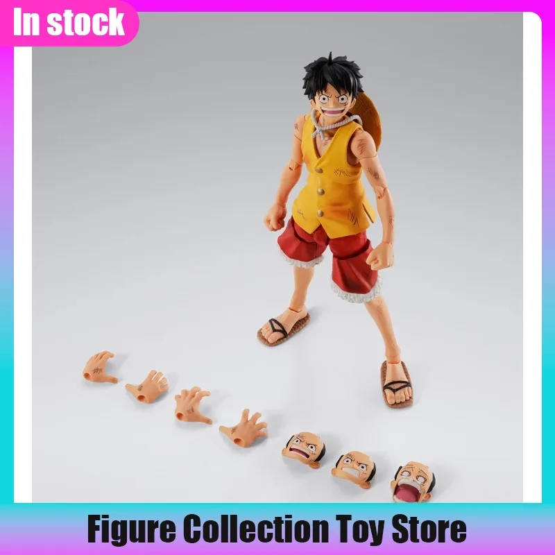 

Original Bandai S.H.Figuarts Monkey.D.Luffy Marineford Anime Figure 1/12 Action Doll Ornament Collectible Model Toy