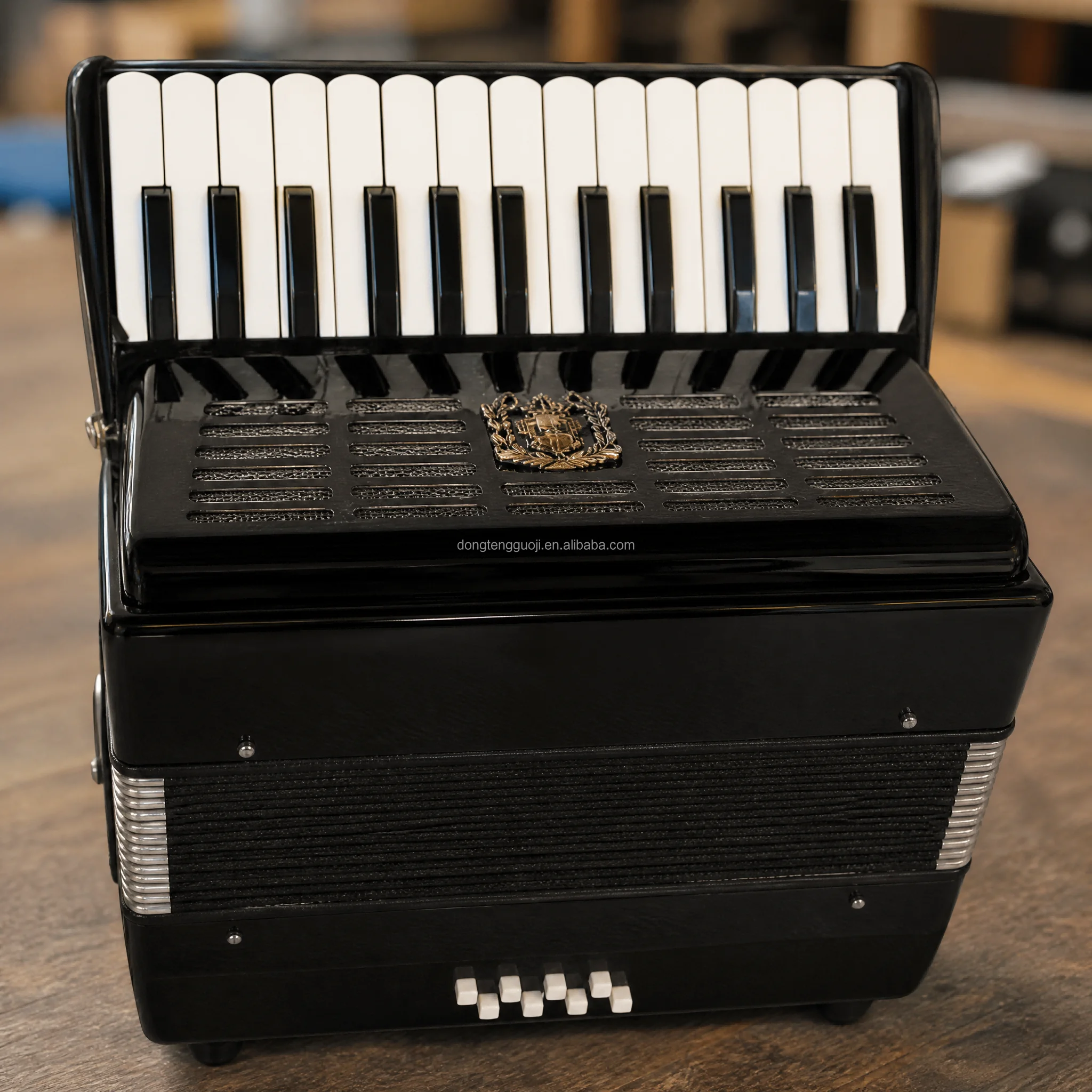 Wholesale 22 Key 8 Bass Accordion Musical Instrument For Kids Beginner Practice Performance OEM Custom Available