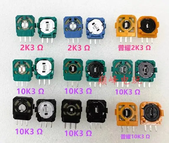 Original 3D Analog Micro Switch Sensor for PS4 PS5 Controller 3D Thumbstick Axis Resistors Potentiometer for Xbox one