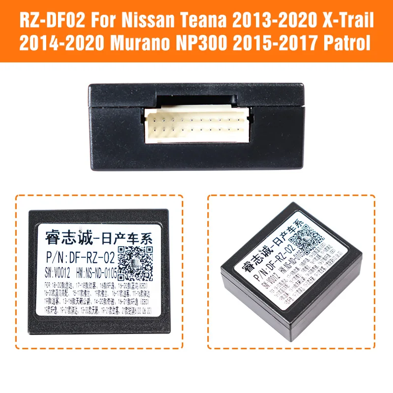 Canbus Box Adaptor RZ-DF-02 For Nissan Teana 2013-2020 X-Trail 2014-2020 Murano NP300 2015-2017 Patrol Car Radio Android decoder