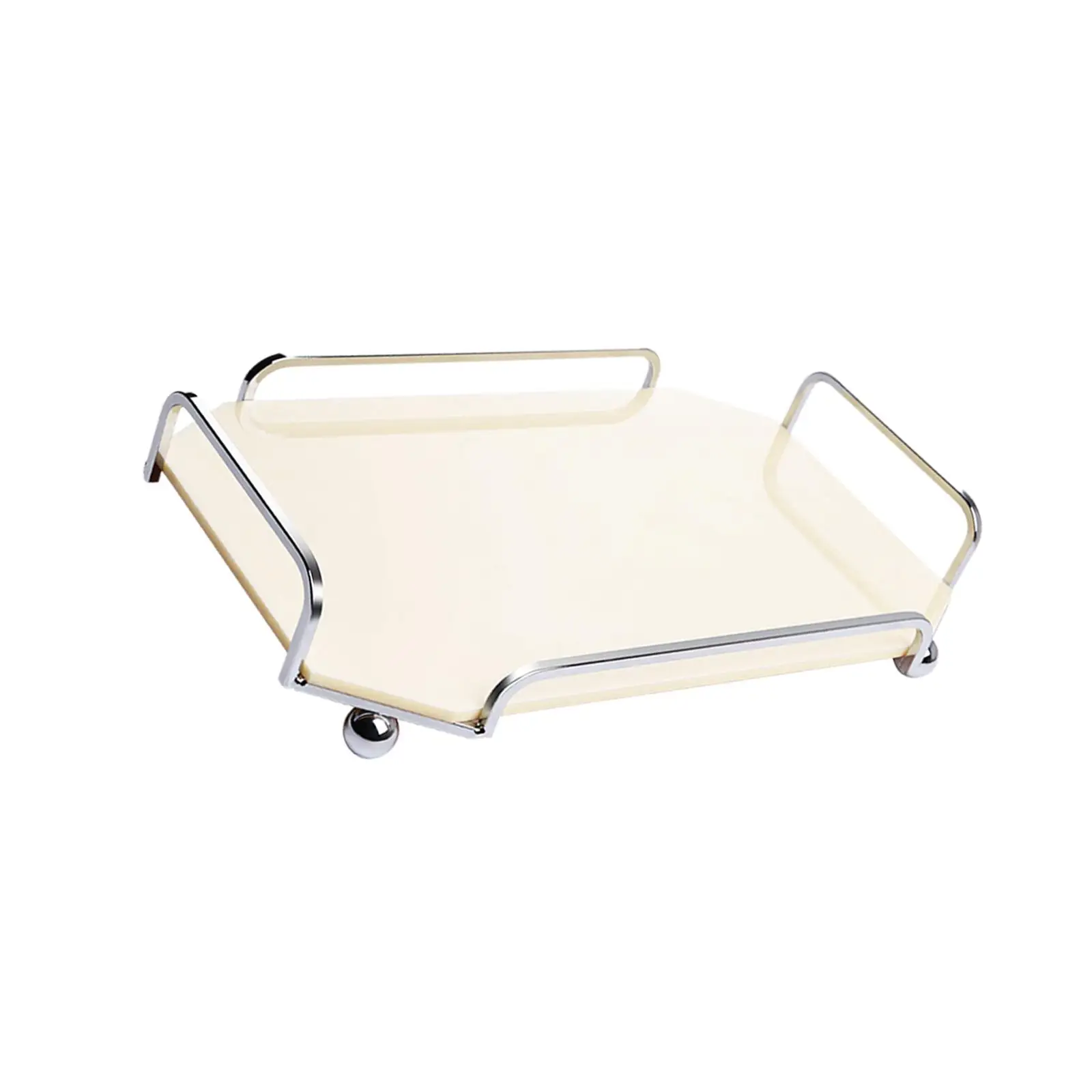 Vanity Jewelry Decorative Tray Acrylic Perfume Tray Organizer for Bathroom Countertop