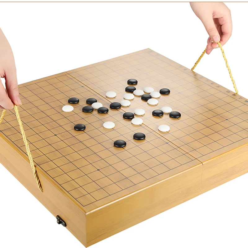 Weiqi Wooden Table Board Chess Games Family Party Gomoku High Quality Chess Games Trip Chinese Szachy Entertainment Unit