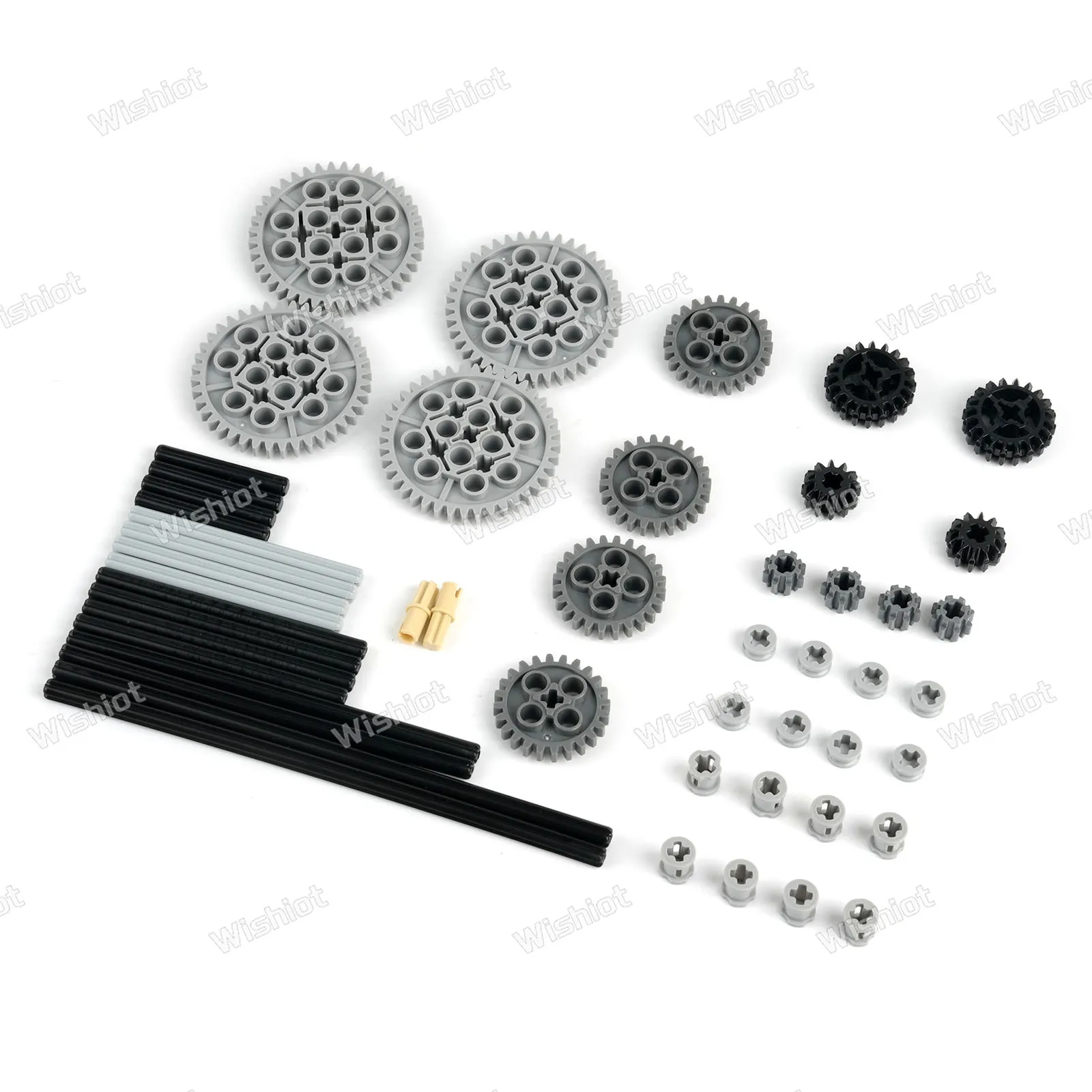 أجزاء مكعبات البناء الفنية والعتاد والمحور متعددة المواصفات 8/16/24/40 تروس الأسنان المجمعة ملحقات ألعاب الطوب MOC