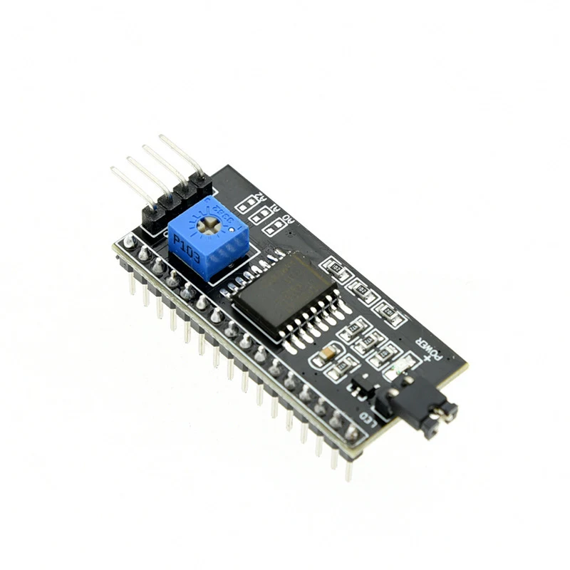 1Pcs IIC/I2C Interface LCD1602 Adapter Plate Board 5V LCD Adapter Converter Module For LCD1602 2004 LCD For