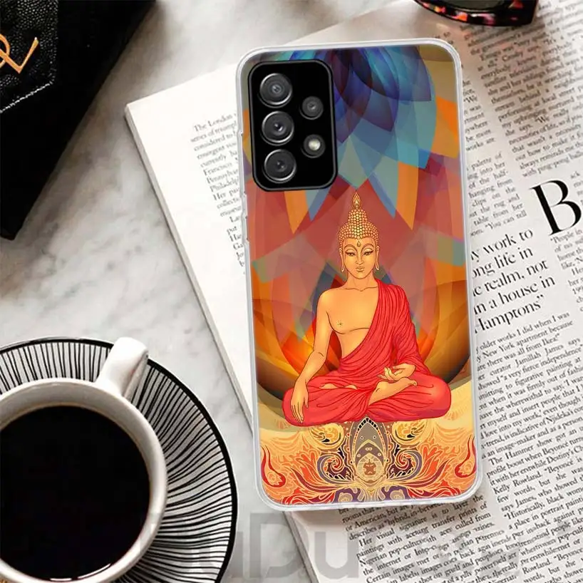 Gautama Buddha Budha Belief Cover For Samsung Galaxy A51 A50 A71 A70 Phone Case A21S A31 A41 A10 A20E A30 A40 A01 A11 A6 A7 A8 A