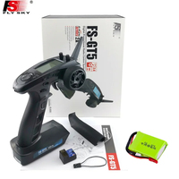 FlySky FS-GT5 2.4G 6CH AFHDS RC Transmitter Can Store 20 Models Remote Controller With FS-BS6 Receiver for RC Car Boat