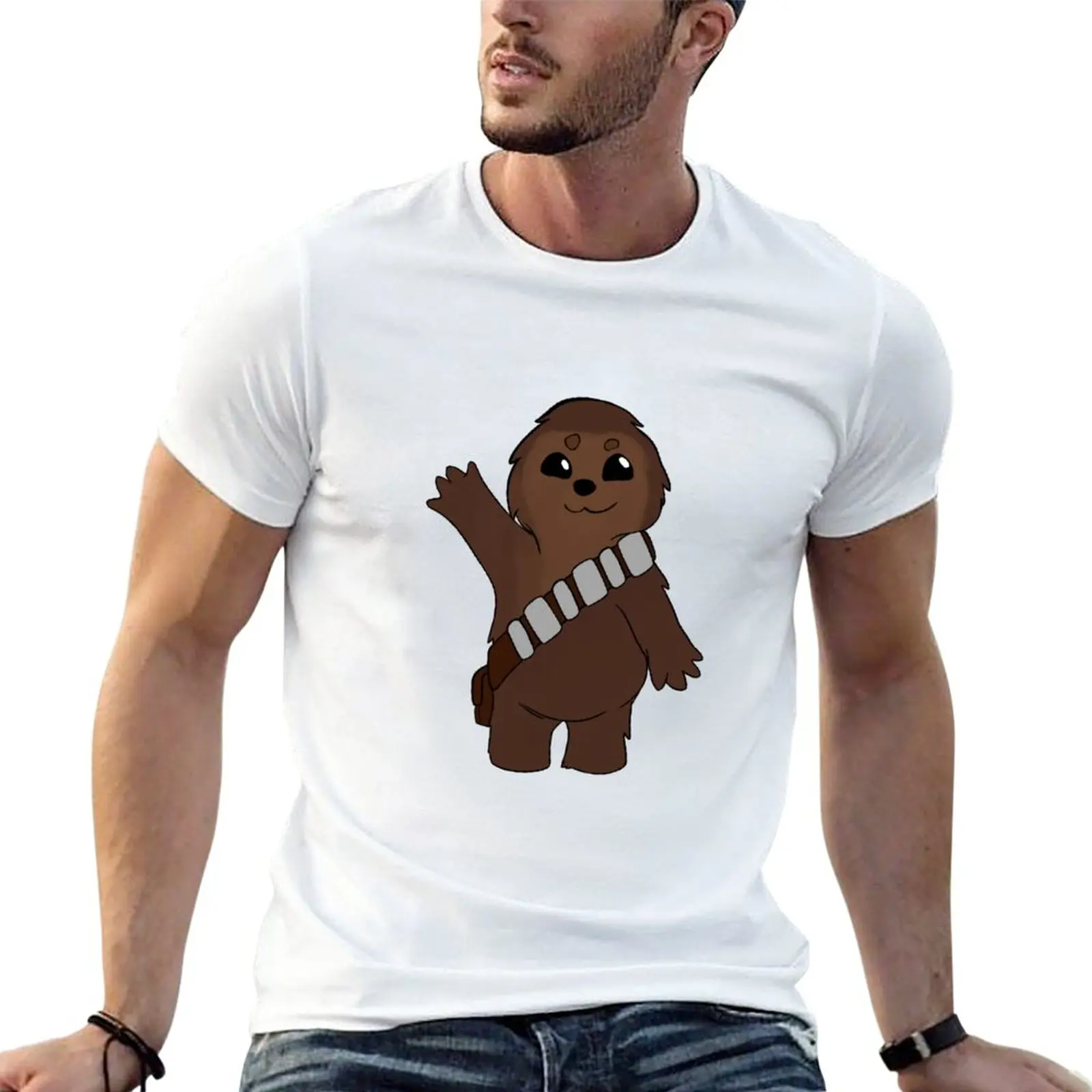 New Just a Little Fuzzy Dude T-Shirt man clothes blank t shirts oversized t shirts mens t shirts