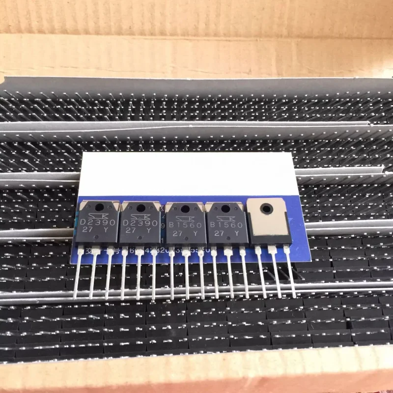 5 pairs/10 pcs 100% new original (5pcs 2SD2390+5pcs 2SB1560) 2SD2390 2SB1560 D2390 B1560 Audio amplifier pairing tube