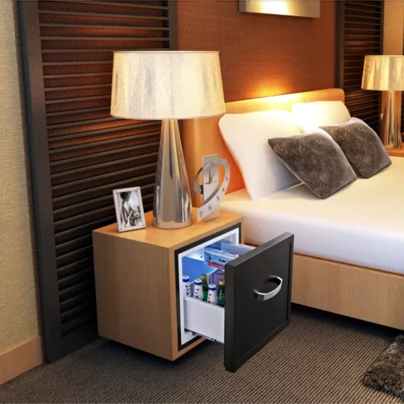 VANACE Thermoelectric Refrigerator Domestic 21 45 Liter Guestroom Form Door Electric Drawer Mini Bar Fridge for Hotel