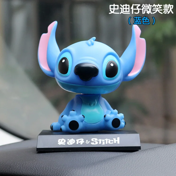 3 Styles Disney Anime Stitch  Car Interior Decoration kawaiii Figure Center Console  Decoration For Car Products Accessories