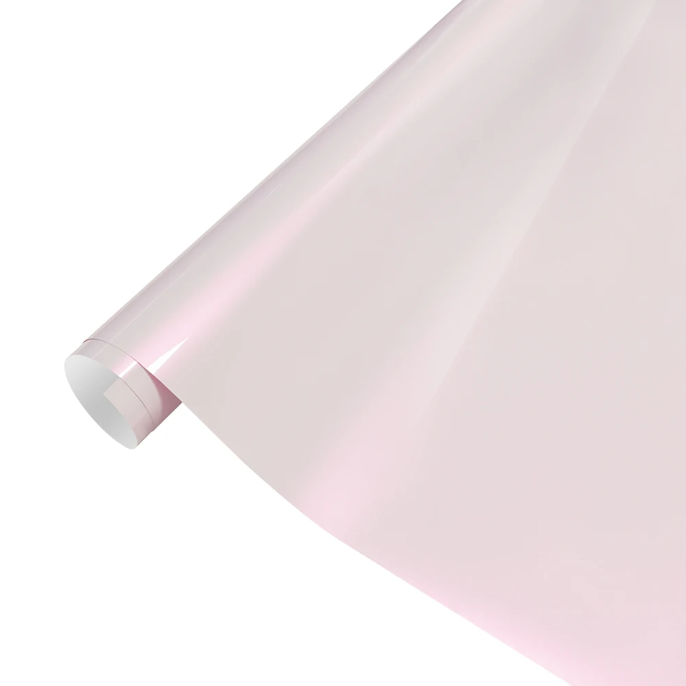 Platinum Phantoom Pink Car Sticker Wrap Vinyl Film Color Change PET Bubble Free Film PVC Decal Car Accessories Interior Exterior view 4