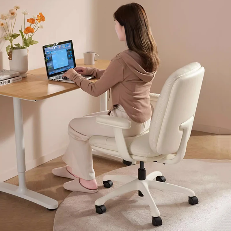 

Офисный стул на колесах со спинкой, игровое сиденье, эргономичный мобильный офисный стул, удобная спальня для чтения, театральная мебель Silla Oficina