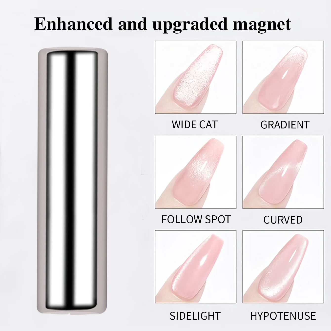 3x0.7cm Round Nail Art Cat Eye Gel Magnetic Pen for Gel Polish 3D Cat Eye Nails Painting Strong Magnet Stick Manicure DIY 2030 gallery 4