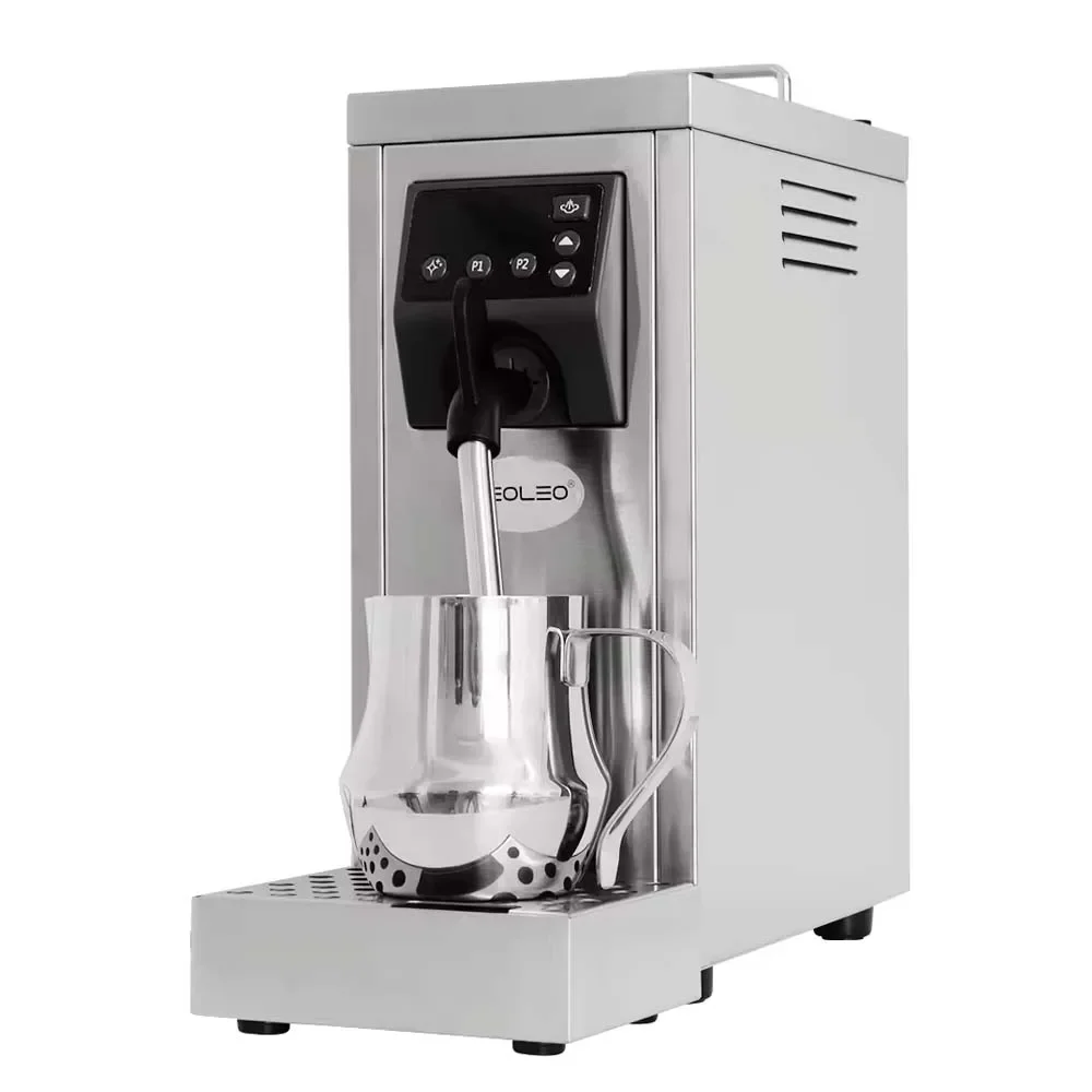 Máquina comercial de espuma de leite 4bar, máquina de café com bolhas de leite, 1450w, máquina de café expresso, máquina de vapor