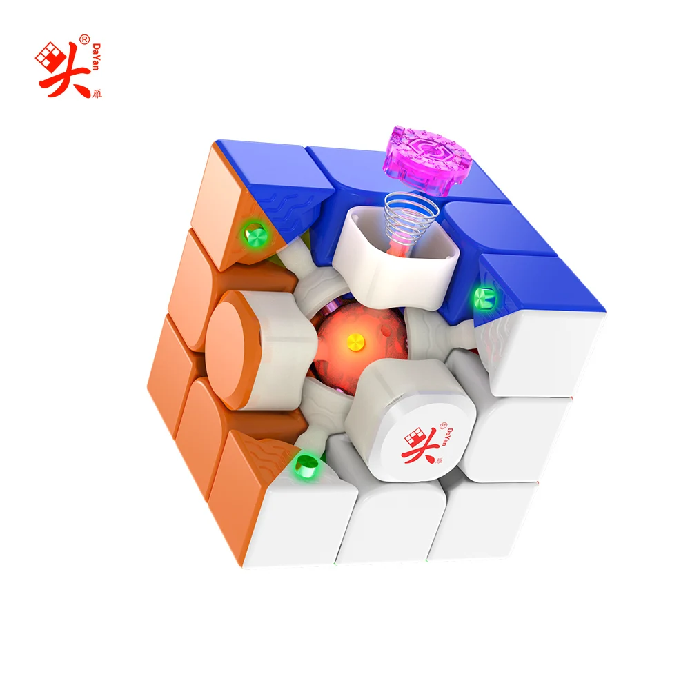 [JudyCube] DAYAN Guhong Pro + 3X3 Maglev المكعب السحري المغناطيسي ألعاب متململة Dayan Cube 3X3 Guhong Spring Cubo Magico Puzzle