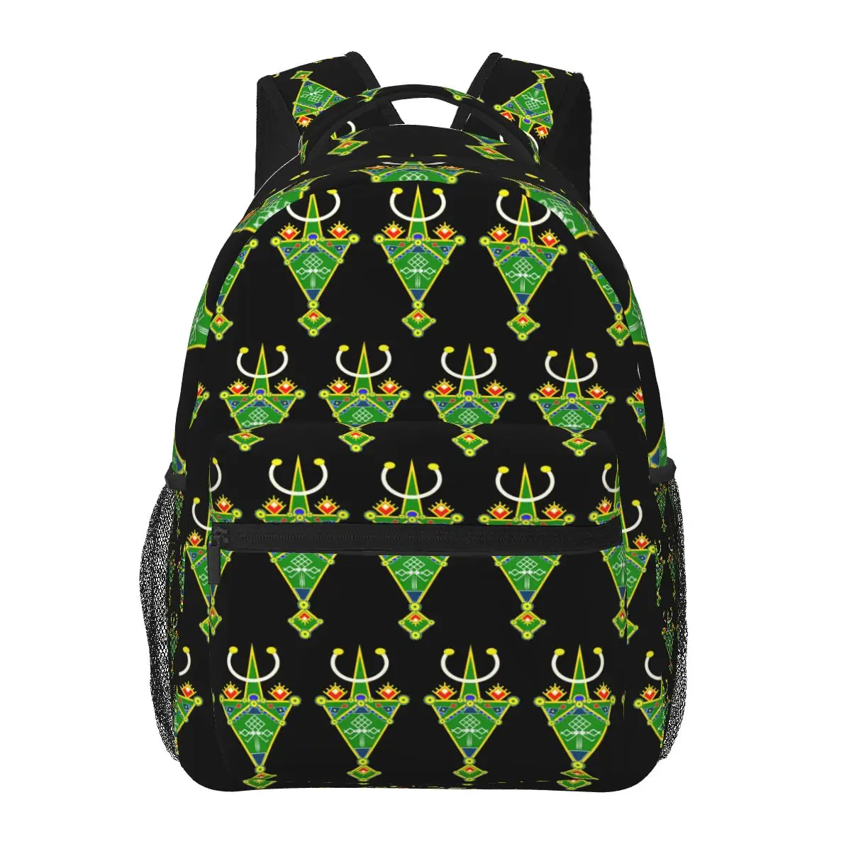 Kabyle Jewelry Amazigh Africa Ethnic Style Backpacks Boys Girls Bookbag Children School Bags Laptop Rucksack Shoulder Bag