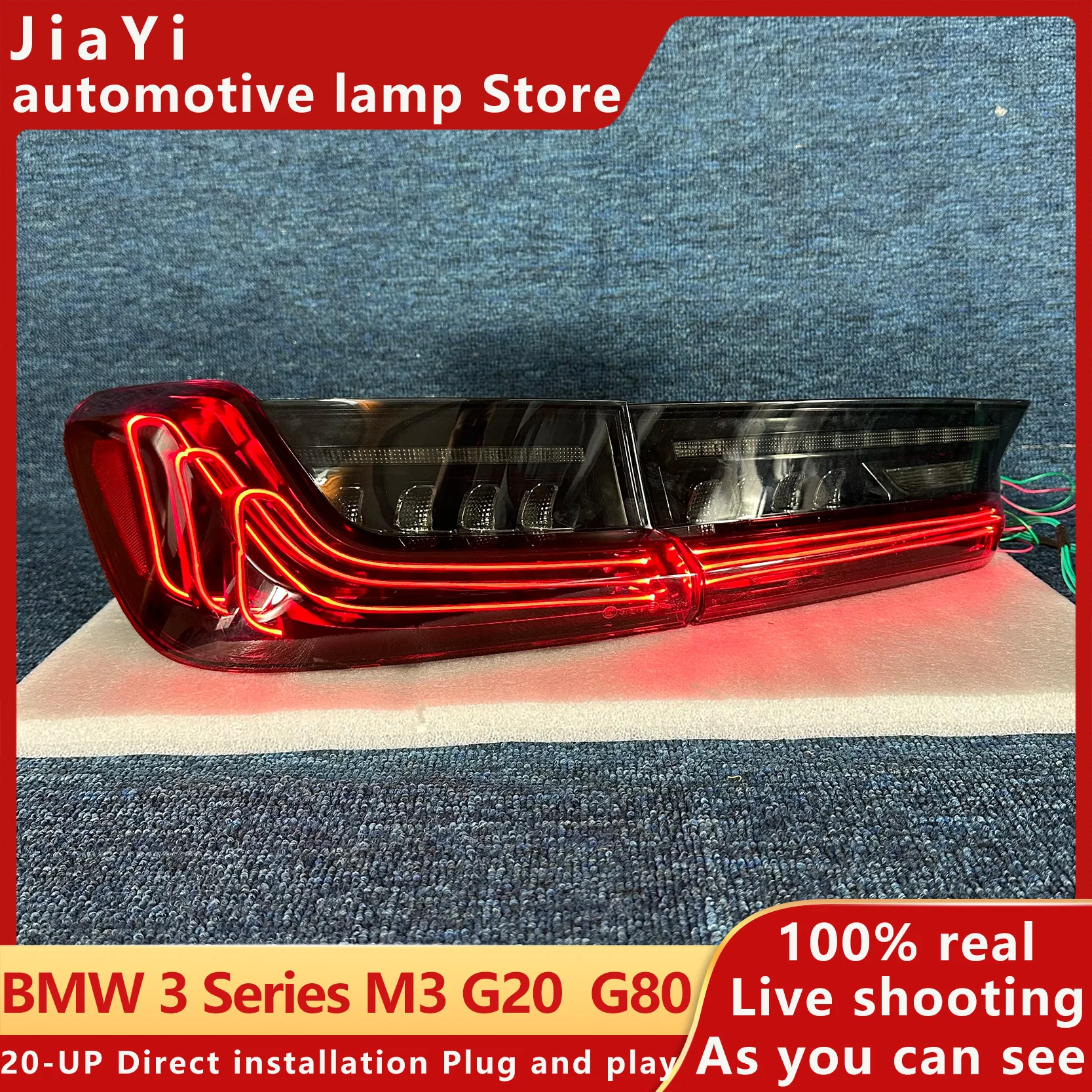 

Suitable for 3 series G20 M3 G80 330 340 320 325 laser head diode running light fiber optic diode tail light assembly CSL Laser