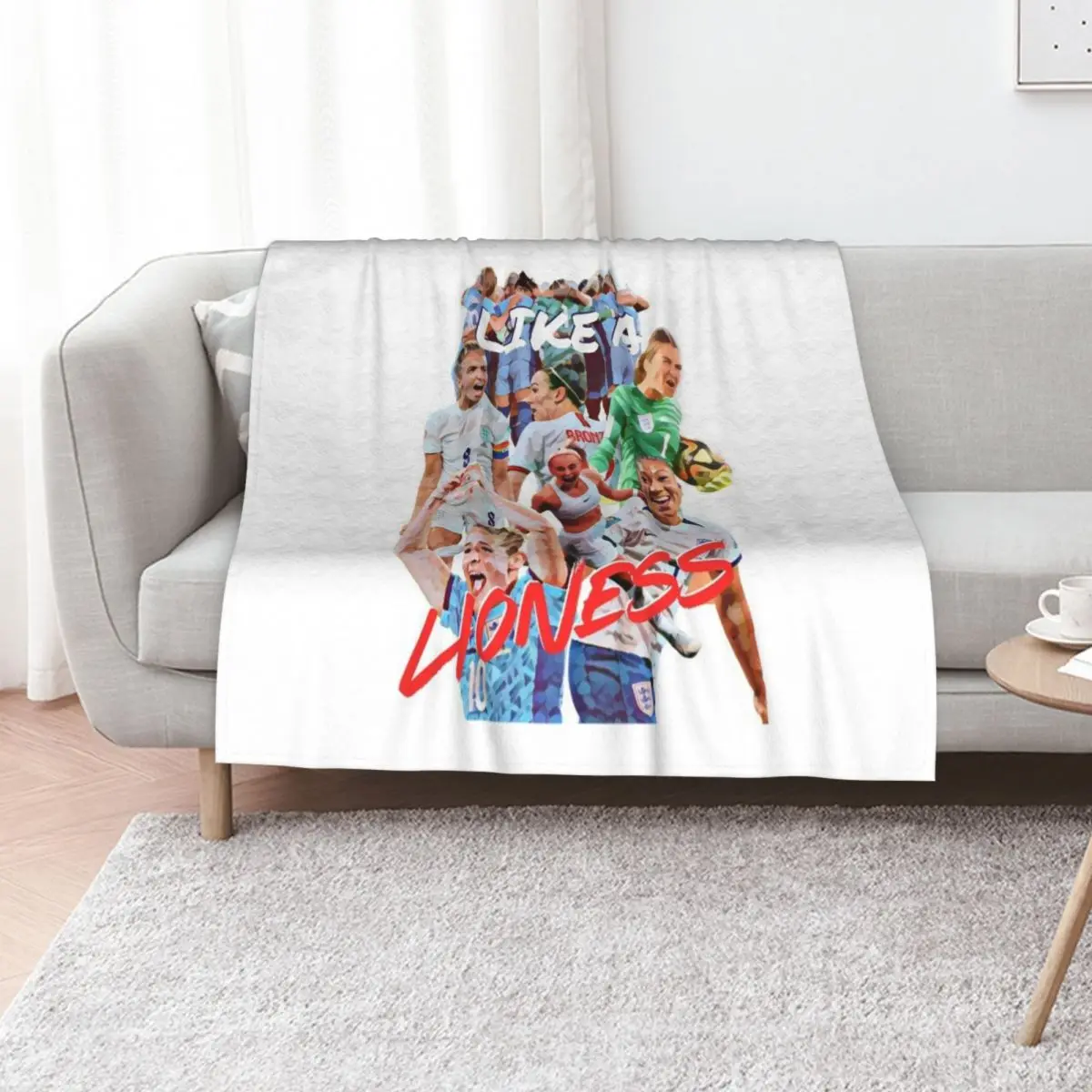 

Like a Lioness Throw Blanket Durable Warm Blanket for Daily Home Use