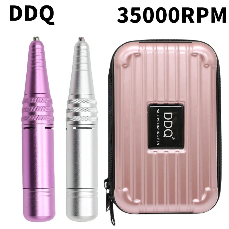 

DDQ206 Nail Drill Machine Electric Manicure File Portable USB Nail Drill Pen Nail Gel Milling Polisher Nail Salon Kit Tool for