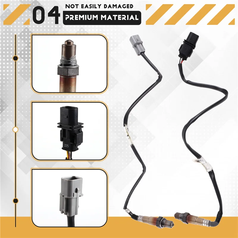 

A99F-2PCS датчик кислорода вверх и вниз 234-5055 234-4568 для Kia Rio Soul Hyundai Accent Veloster 39210-2B210 39210-2B220