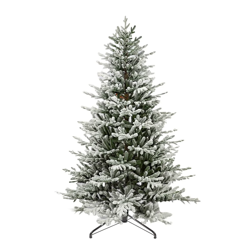 Mixed Christmas tree Falling snow White simulated plant Artificial flocking Large Christmas tree