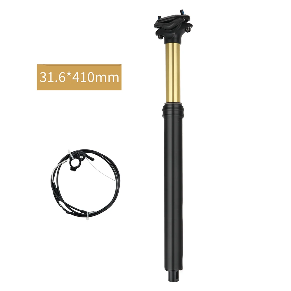 Dropper Seatpost with Stable Dual-Pin Rear for drift Mechanism and Adjustable Seat Tilt for Enhanced Riding Posture 30.9