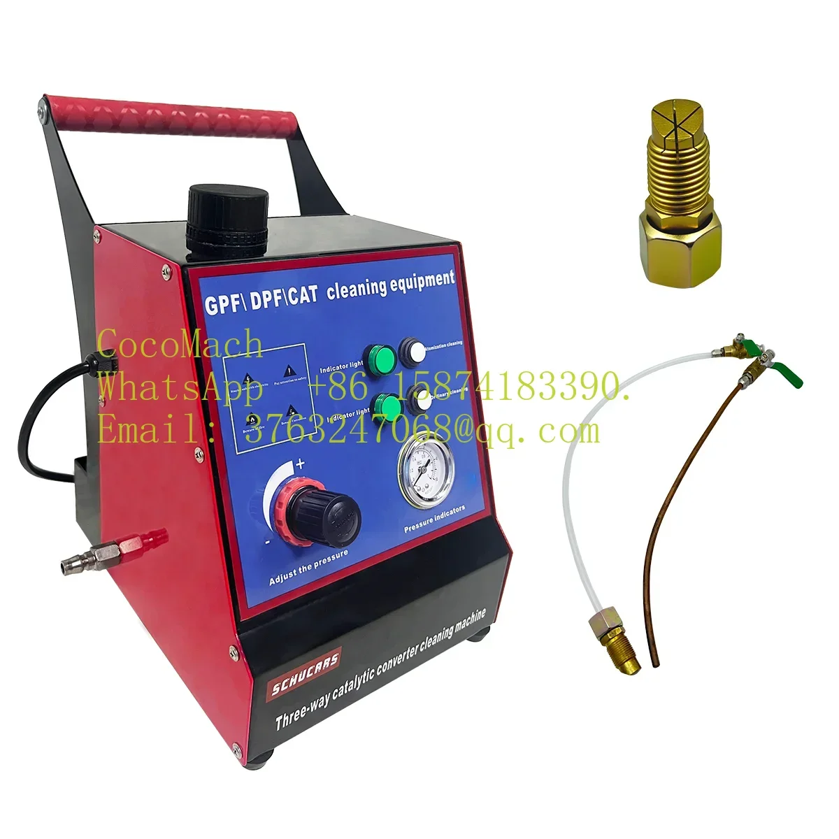 Schucars S-106 Three-Way Catalytic Foam Machine, Durable Iron Car Care Equipment for Catalytic System Deep Cleaning
