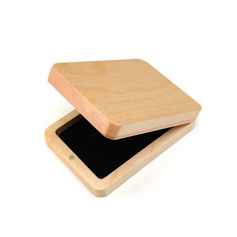 Solid Wood Rings Box Rotating Display Ring Boxes Creative Wedding Ring Organizer Showcase Box Portable Jewelry Storage Boxes