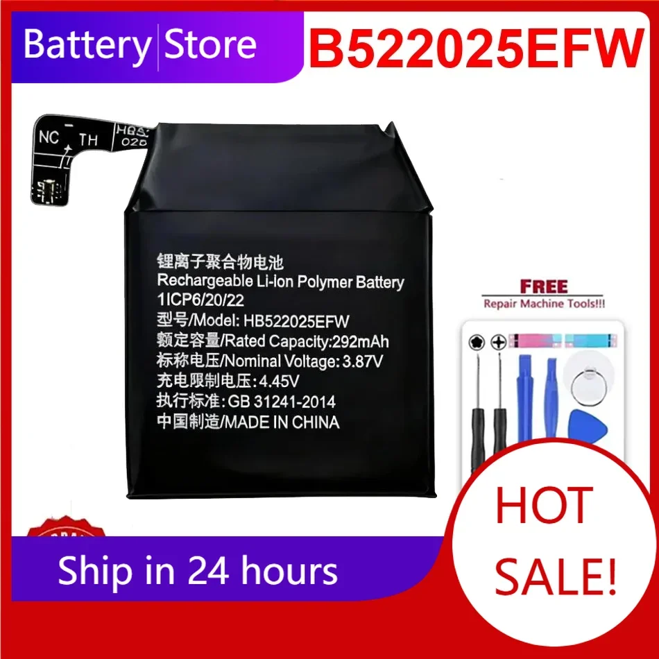 Battery For Huawei Watch GT3 42MM MIL-B19,HB522025EFW High-Durability Batteries