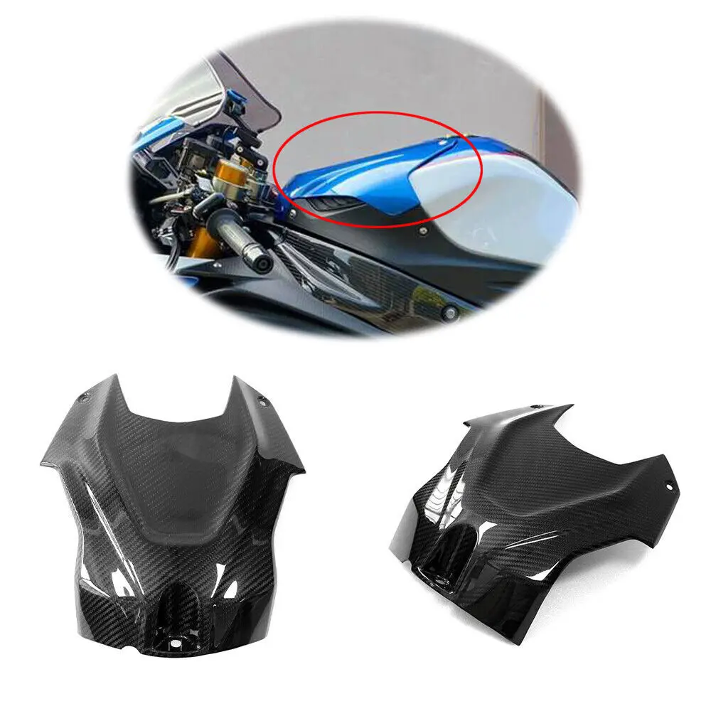 

For BMW S1000RR S1000 R S1000R 2020 2021 2022 2023 2024 Carbon Fiber Motorcycle Front Fuel Tank Airbox Cover Fairing Kits Parts