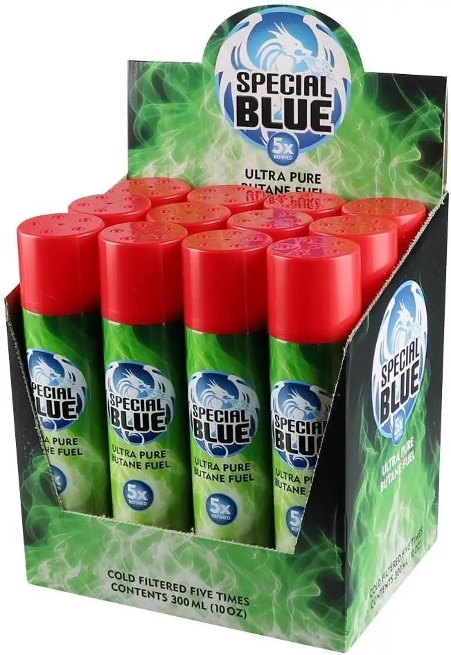 5X BUTANE 300ML - Refined Lighter Fuel Refill