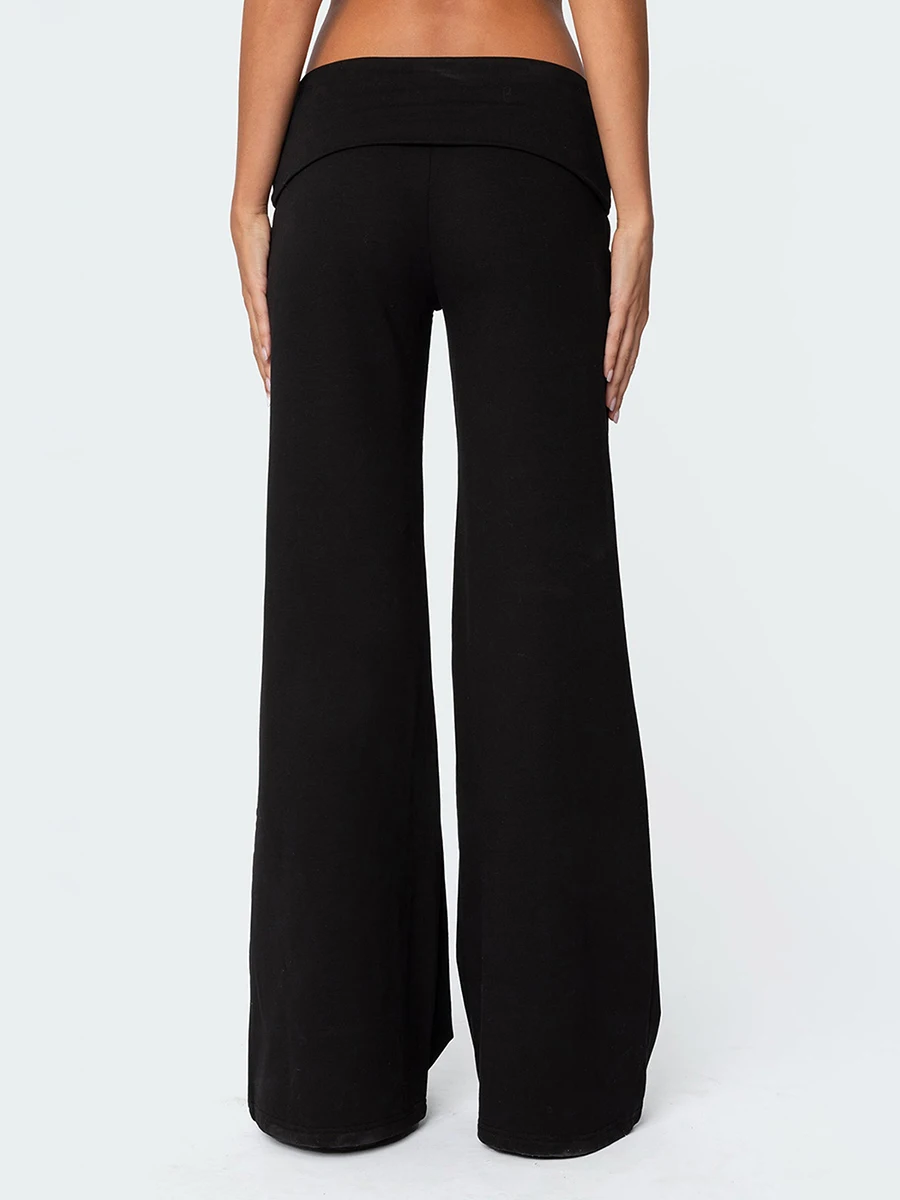 Women’s Fold Over Flare Pants 27