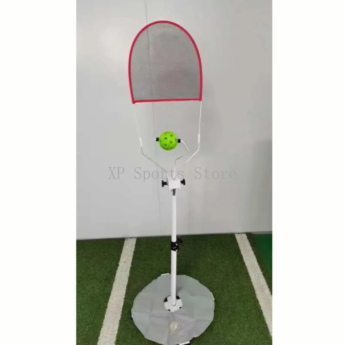 

Pickleball/Tennis Practice Equipment - 360 - Degree Lift & Rotate, Portable for Effective Forward & Backhand Topspin Training