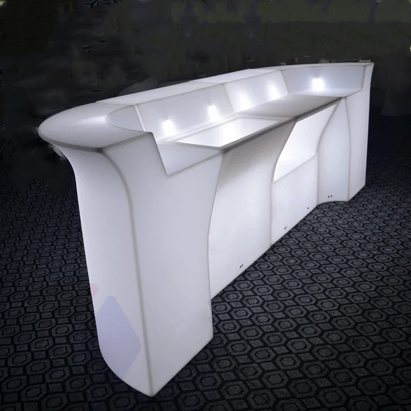 Nightclub LED Furniture Glowing Bar Table with 16 Colors Changeable