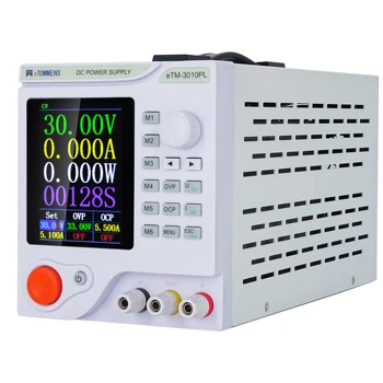 300W programmable power supply with RS485 color display high resolution high accuracy adjustable DC power supply