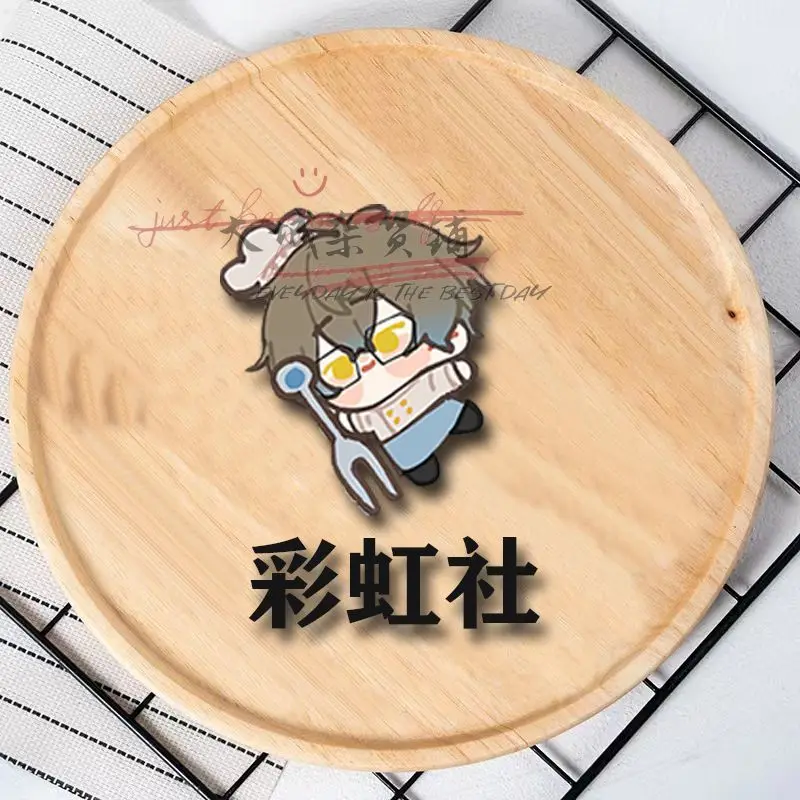 Anime Nijisanji Badge Brooch Pin Mysta Vox Clothes Backpack Decoration Lapel Personalized Chest Tag