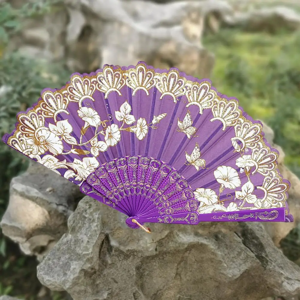 Eco-friendly Chinese Style Folding Fan Art Craft Gift Office Supplies Widely Used