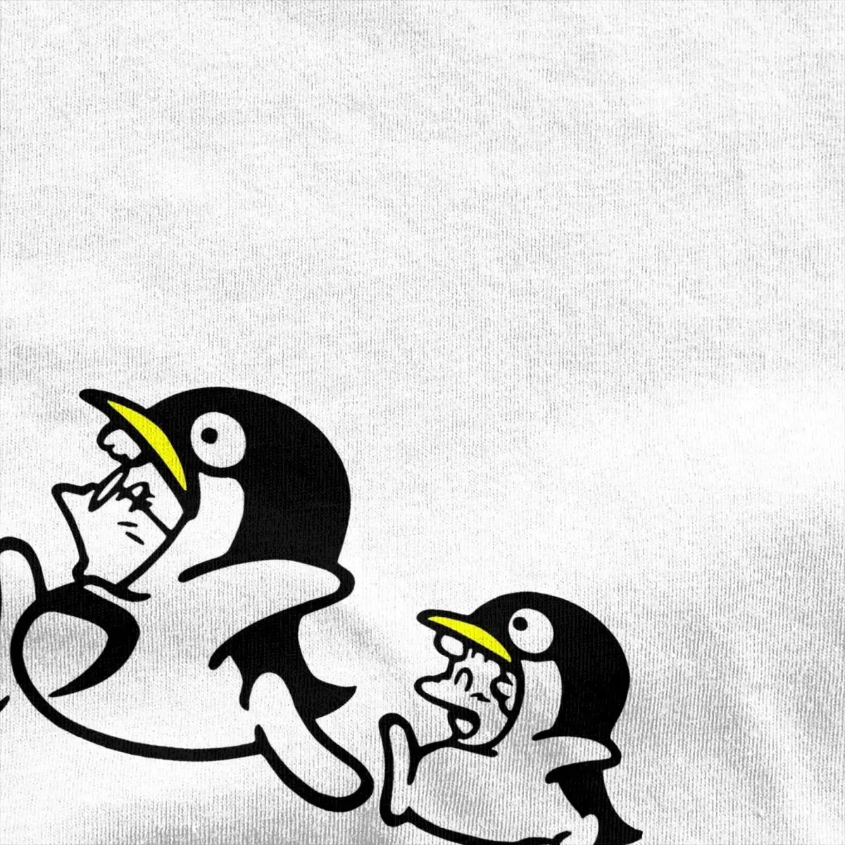 Arale Gachan Penguins Tshirt Men Cotton Clothes Streetwear Dr Slump Anime Round Neck Short Sleeve