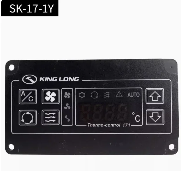 Bus Air Conditioner 24V King Long SK-17-1 SK-17-1Y A/C air conditioning system thermo climate control panel 171