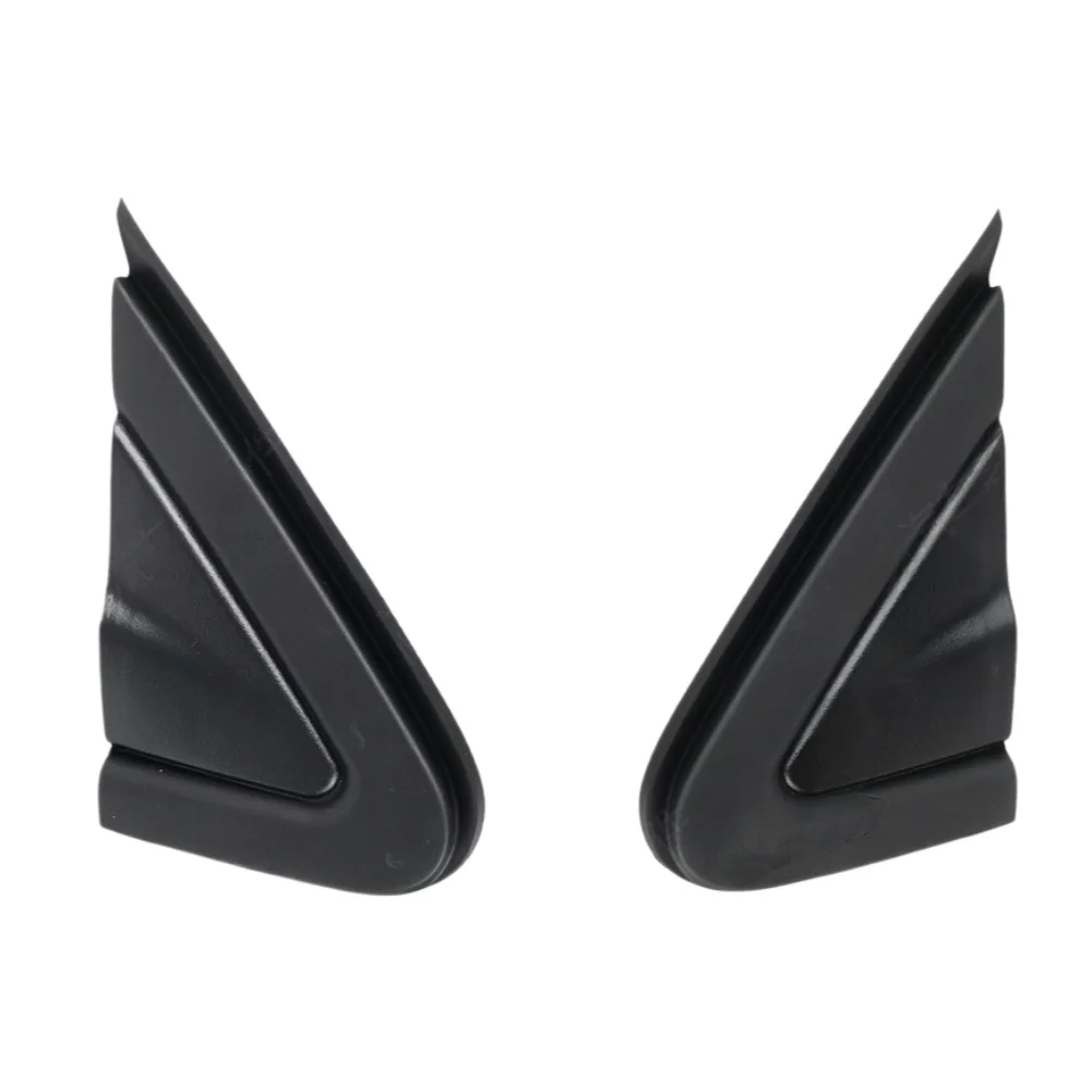 Rearview Mirror Triangle Cover Trim Set for For Polo Hatchback Sedan 2018 to 2025 Fits Left and Right Side Mirror Housing