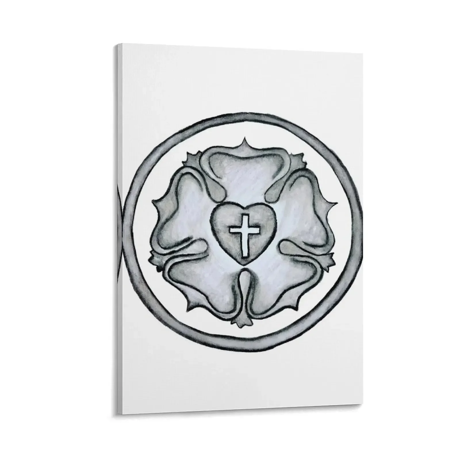 

Lutheran Seal Charcoal Canvas Painting wall decoration paintings wall decor house decoration