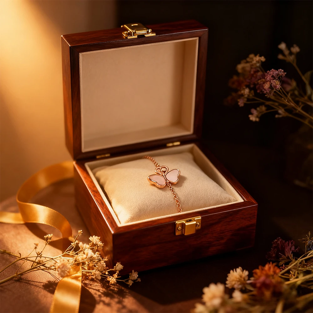 

Fashion Jewelry classic original luxury xquisite and fashionable jewelry women's heart-shaped bracelet, selected holiday gift