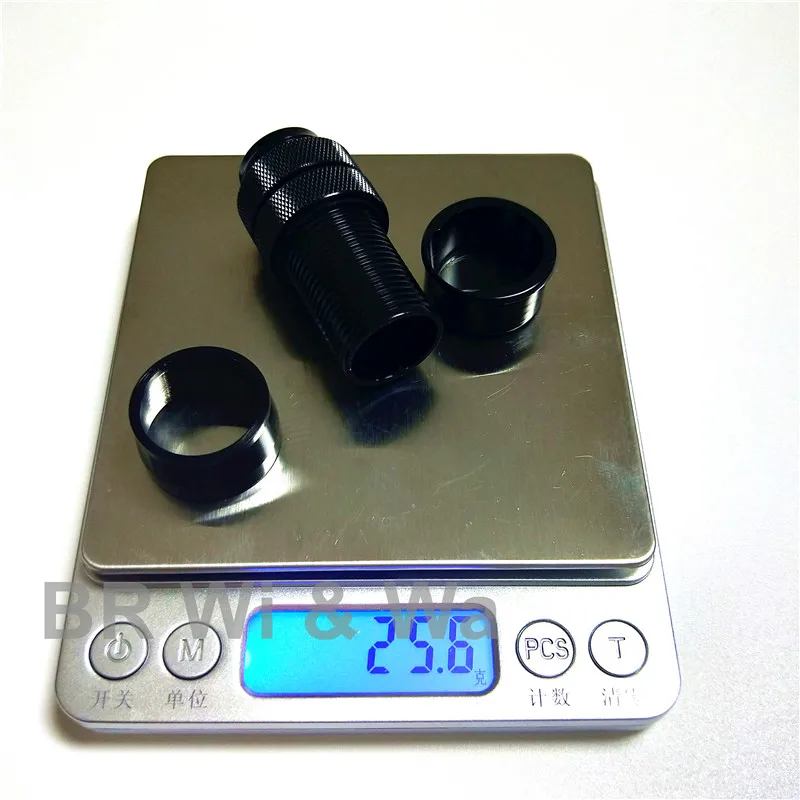 BR Wi&Wa Heavy Reel Seat Hardware Aluminum reel seat skeleton And Wood part High quality 1PC