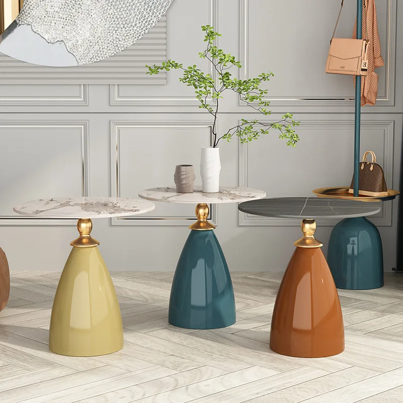 Nordic side table household living room sofa side table light luxury personalized small coffee table