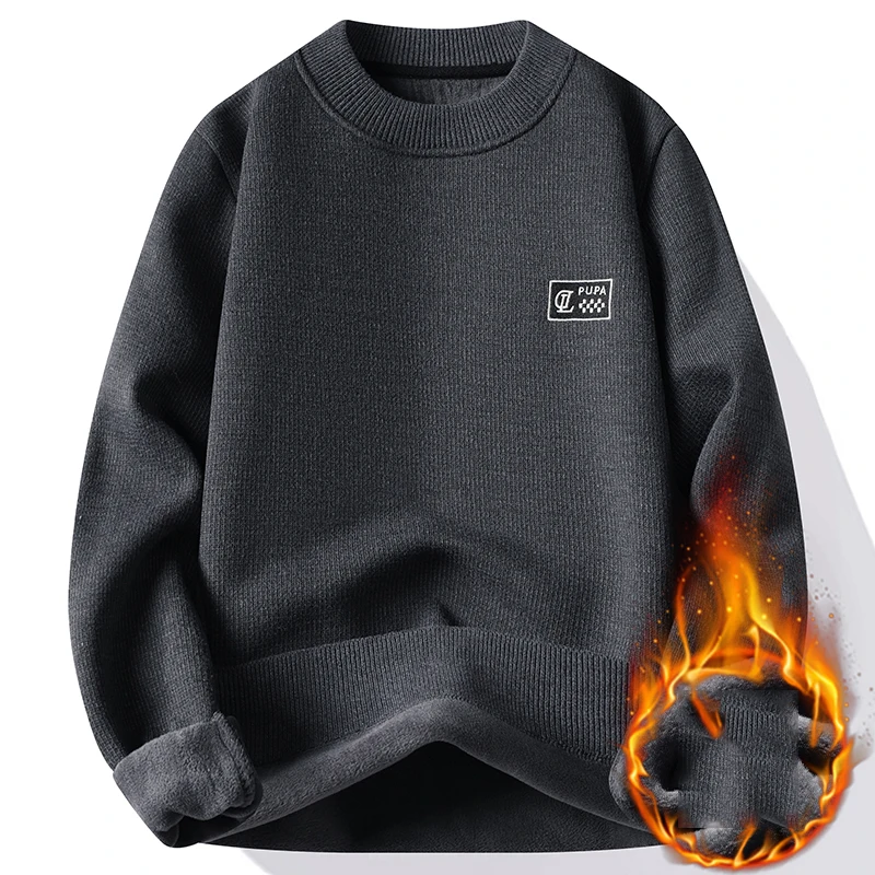 Man Clothes Sweater for Men Men's Clothing Men's Sweat-shirt Knit Autumn Streetwear Male Pullovers Hombre Warm Solid Spring