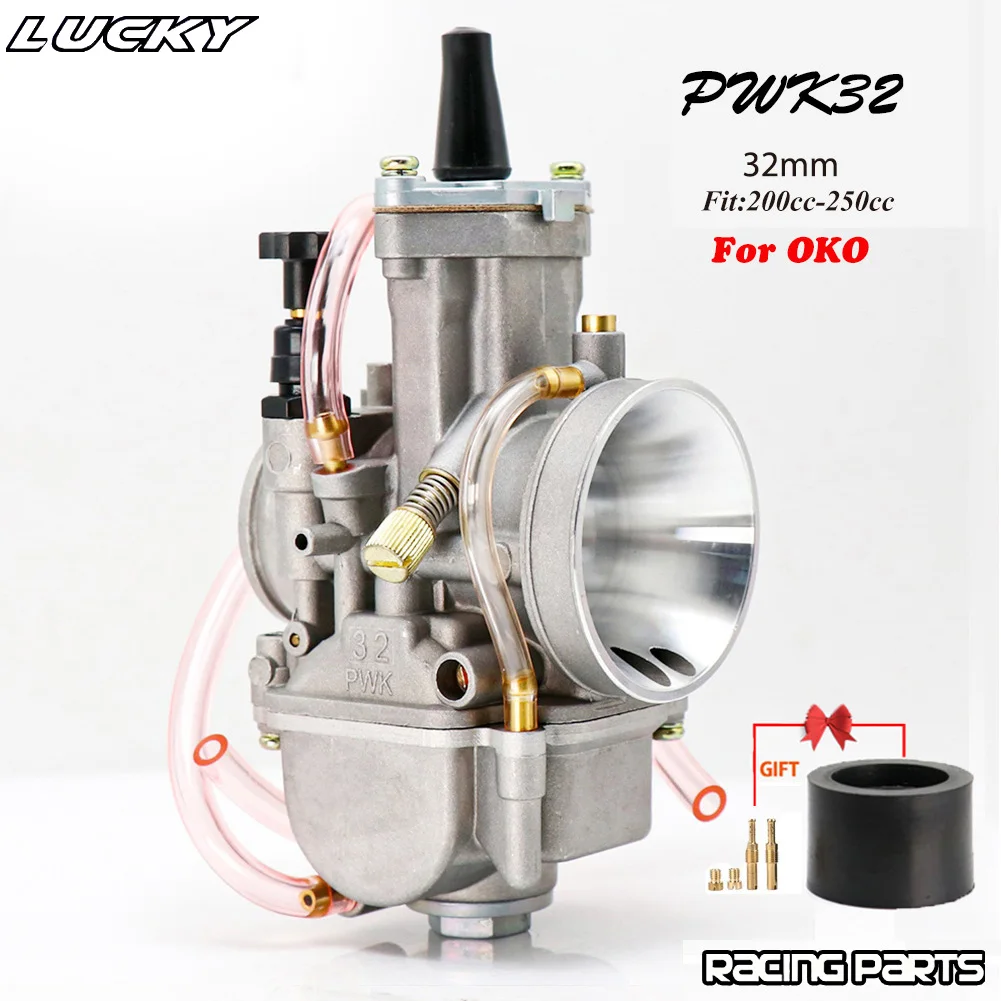 PWK 21 24 26 28 30 32 34mm Met Power Jet Carburateur Voor OKO 2T 4T motorfiets Carb Voor Crossmotor Pit Bike Scooter ATV Quad UTV