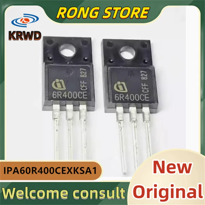 10PCS 6R400CE  New Original IPA60R400CEXKSA1 IPA60R400CE TO-220F