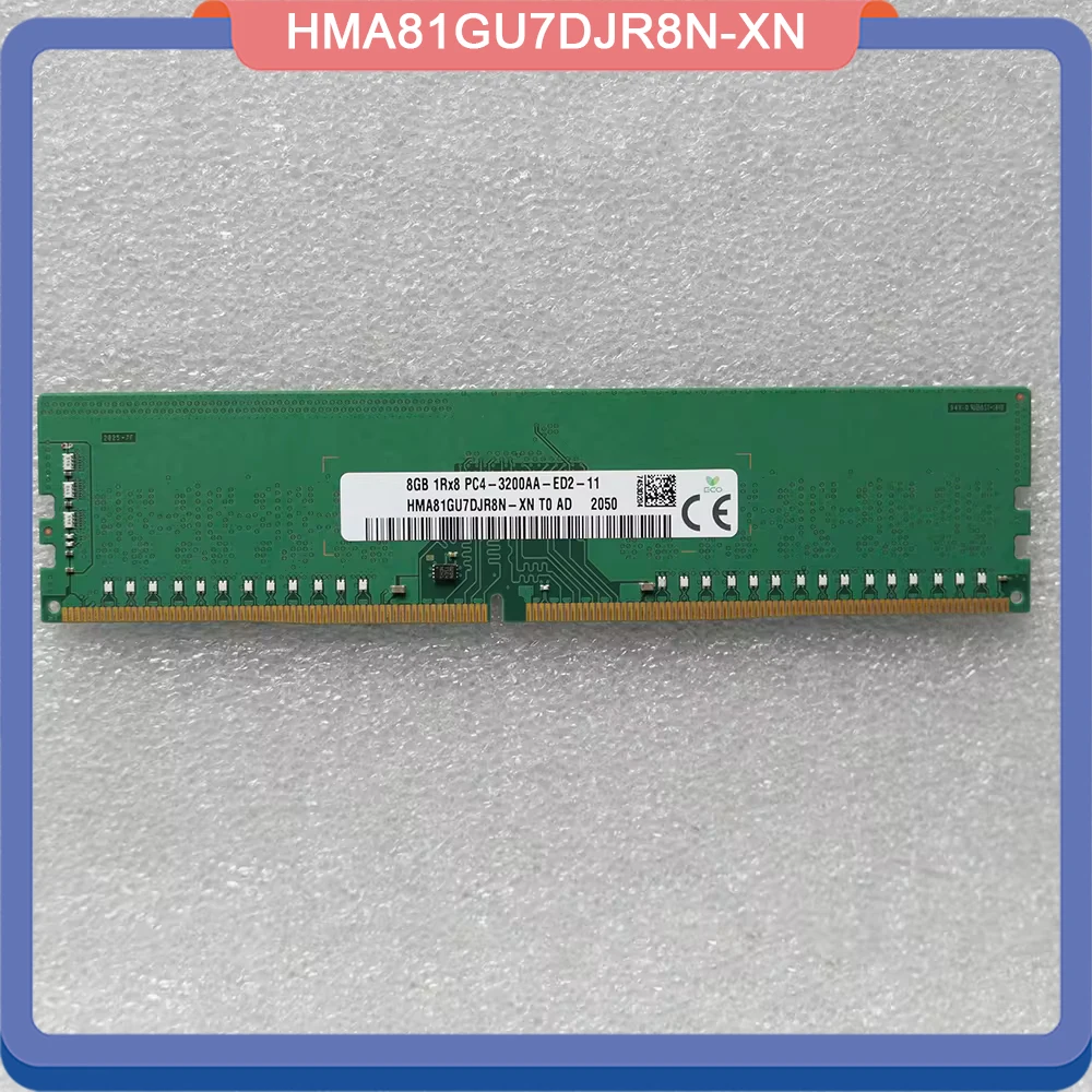 

HMA81GU7DJR8N-XN DDR4 8G 8GB 1RX8 PC4-3200A ECC RAM For SK Hynix Memory High Quality Fast Ship